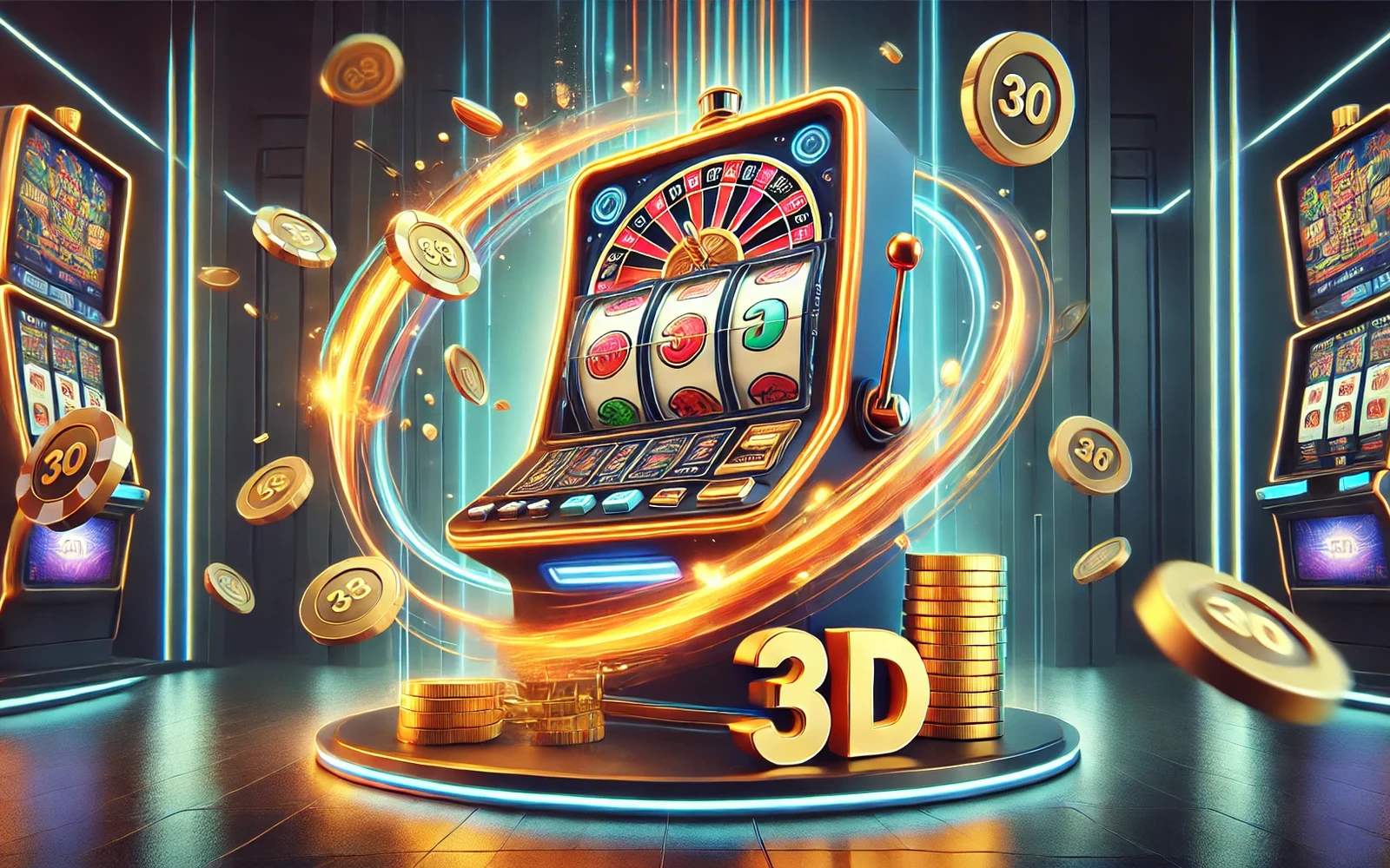 Ilustrasi slot bertema hiburan untuk eksplorasi permainan